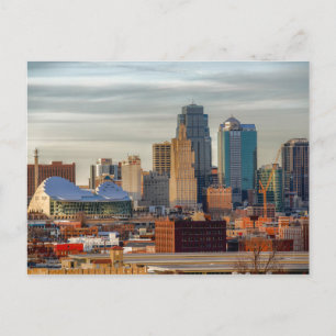 Kansas City Skyline Postcard