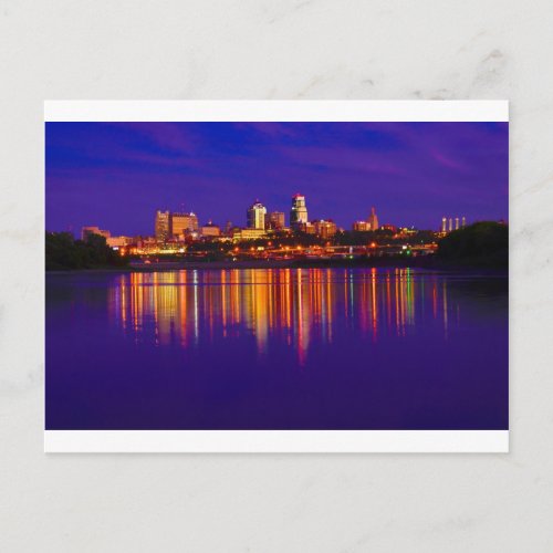 Kansas City Skyline Postcard