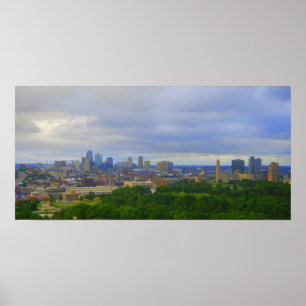 Kansas City Skyline Print