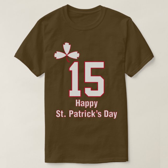 Kansas City St Patrick Mahomes Day T-Shirt (Design Front)