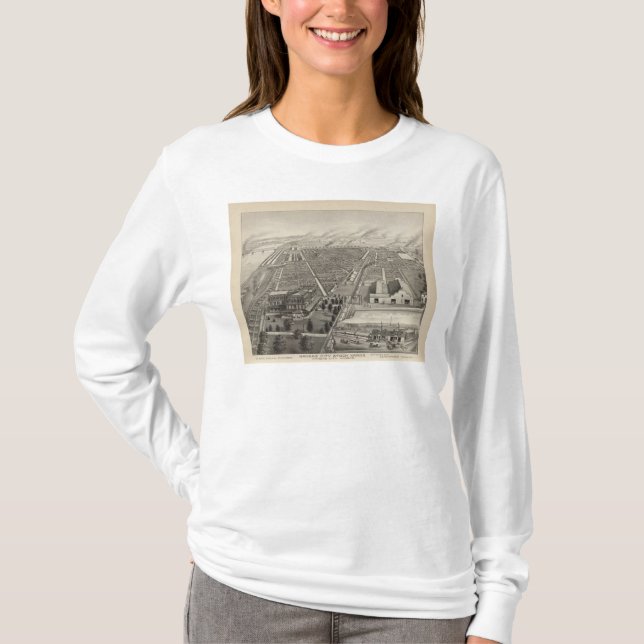 Kansas City Stock Yards, Kansas City, Kansas T-Shirt (Front)