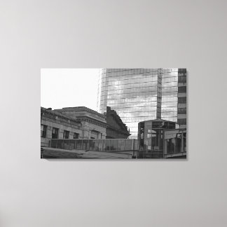 Kansas City The Link Architecture Photo Canvas Print
