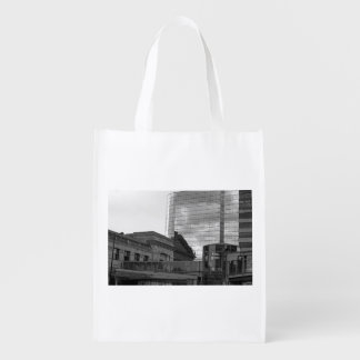 Kansas City The Link Architecture Photo Grocery Bag