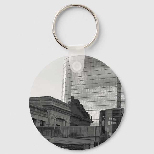 Kansas City The Link Architecture Photo Keychain (Front)