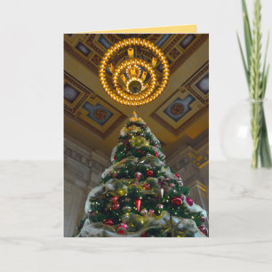 Kansas City Union Station Christmas Tree Holiday Card