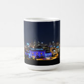 Blue Las Vegas Mug with Fountains - Las Vegas Merch Co