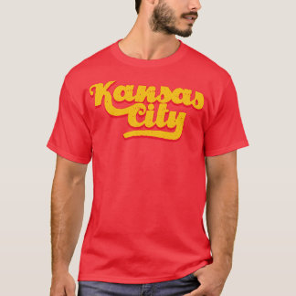 Kansas City Vintage Text T-Shirt