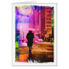 Kansas City W. 12th Street, Colorful Grunge Border