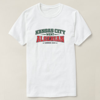Kansas City Went Algerian Summer 2026 Tshirt