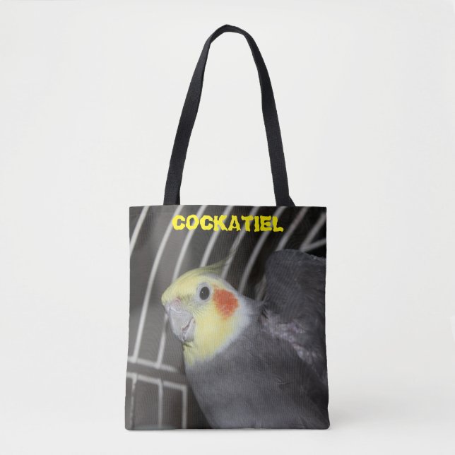 Kansas Cockatiel closeup Tote Bag (Front)