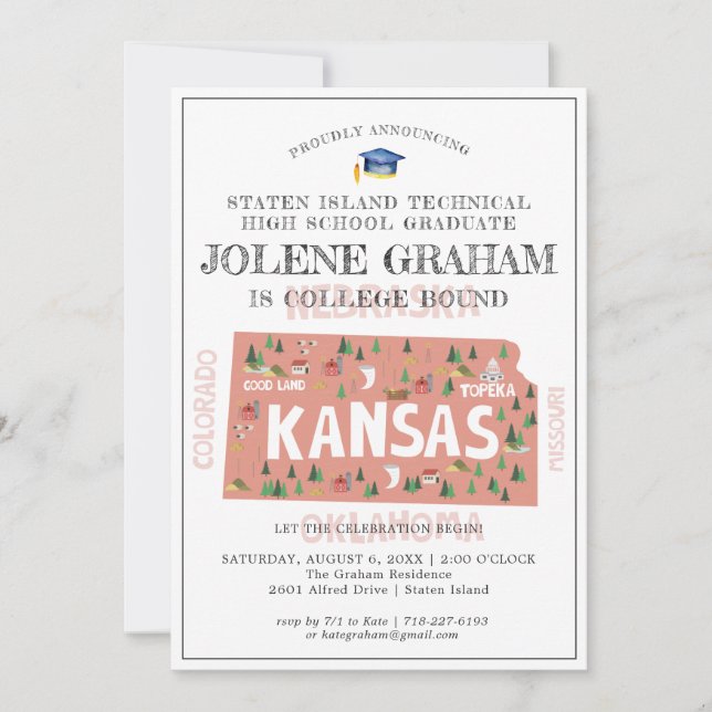 Kansas | College Bound Graduation Party (Front)