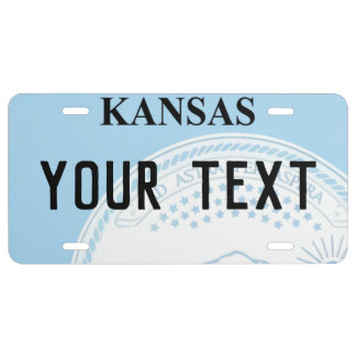 Kansas Custom License Plate