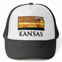 Kansas Farm Windmill Trucker Hat