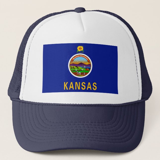 Kansas Flag Hat (Front)