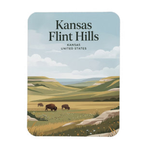Kansas Flint Hills Magnet
