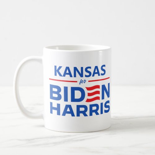 Kansas for Biden Harris Car Magnet Coffee Mug