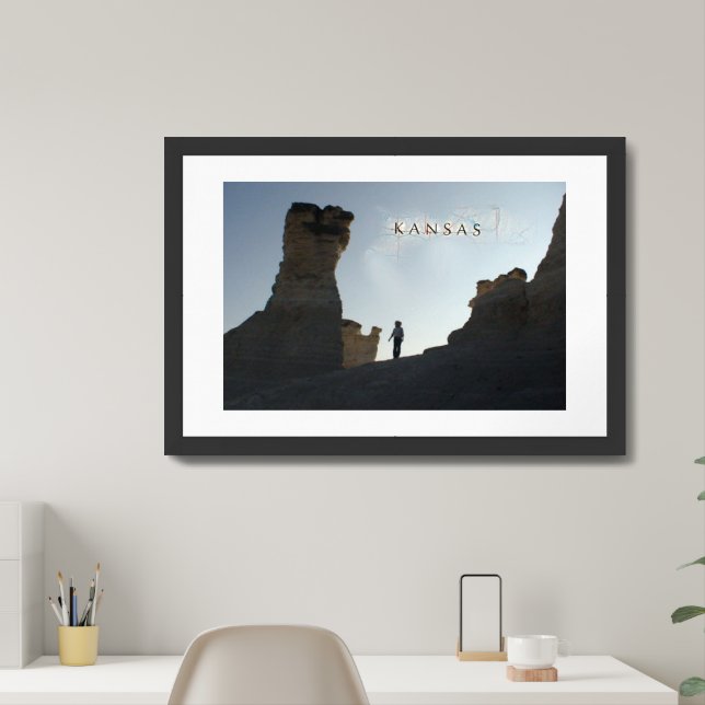 Kansas Framed Art (Home Office)