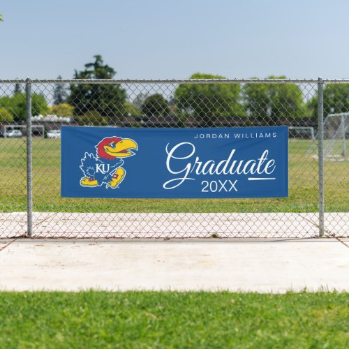 Kansas Jayhawks Graduate Banner