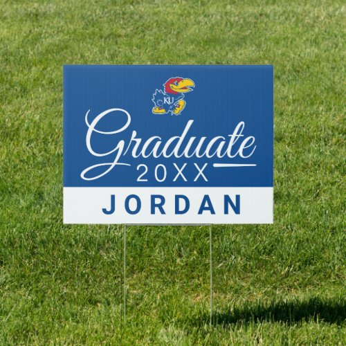 Kansas Jayhawks Graduate Sign