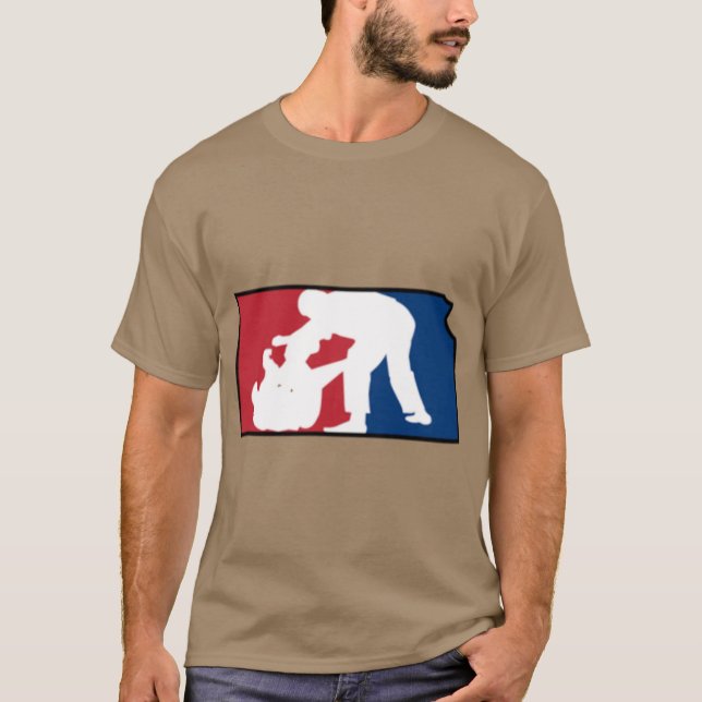 Kansas Jiu Jitsu T-Shirt (Front)