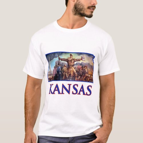 Kansas John Brown and the Tragic Prelude T_Shirt