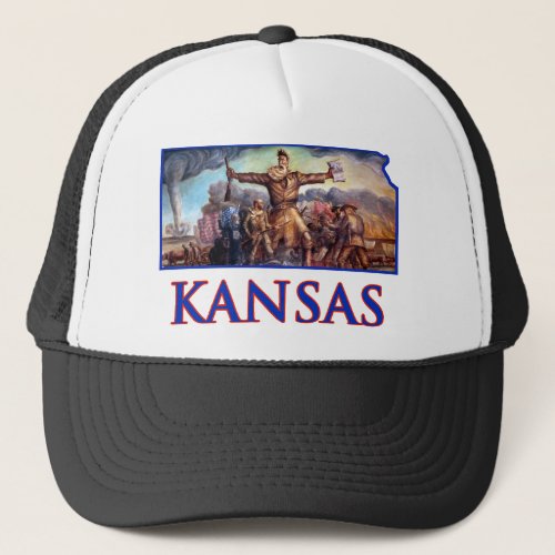 Kansas John Brown and the Tragic Prelude Trucker Hat