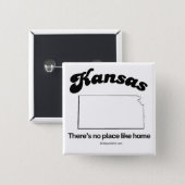 KANSAS - "KANSAS STATE MOTTO" T-shirts and Gear Button (Front & Back)