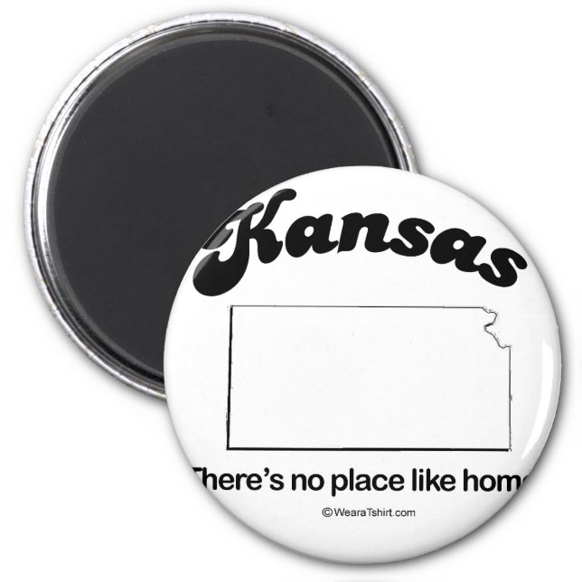 KANSAS - "KANSAS STATE MOTTO" T-shirts and Gear Magnet (Front)