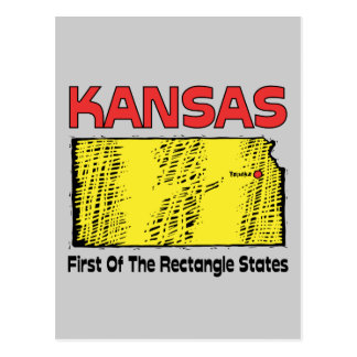 Kansas State Motto Postcards | Zazzle