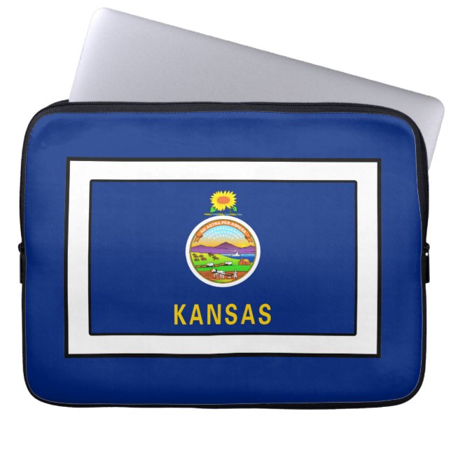 Kansas Laptop Sleeve (Front)