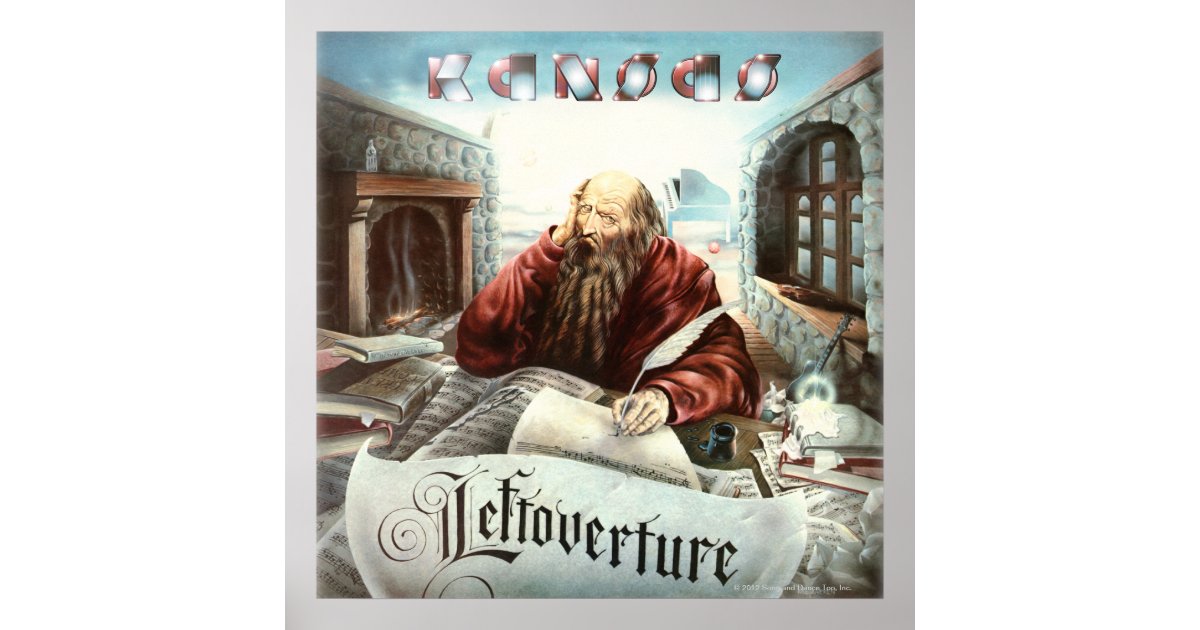 KANSAS Leftoverture (1976) Poster