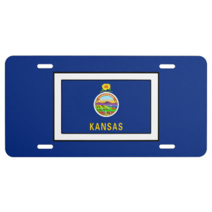 Kansas License Plate