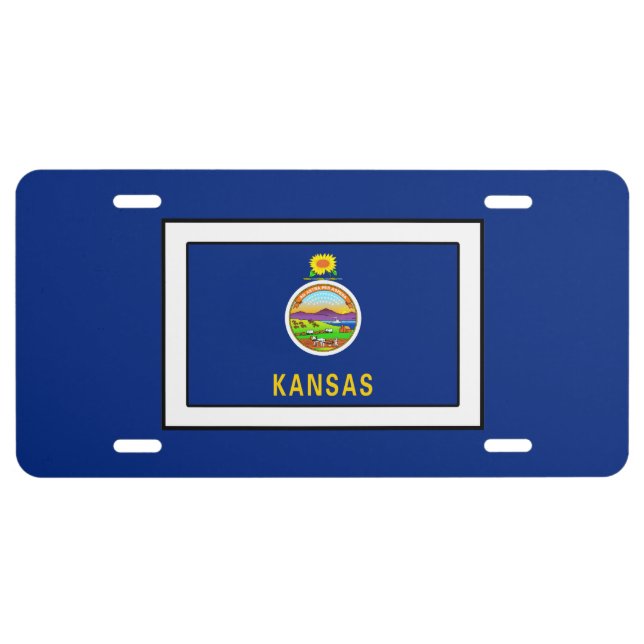Kansas License Plate (Front)