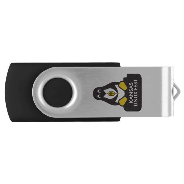 Kansas Linux Fest Flash Drive (Front)
