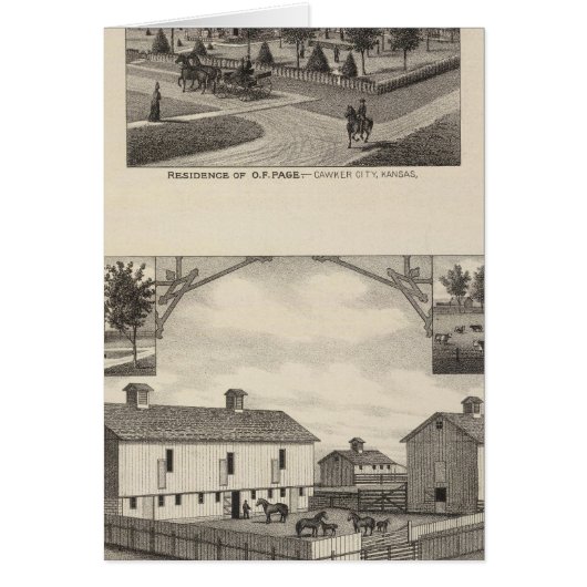 Kansas Live Stock County in Cawker City (Front)