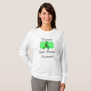 Kansas Lyme Disease Awareness Shirt