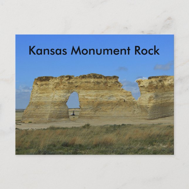 Kansas Monument Rock POST CARD (Front)