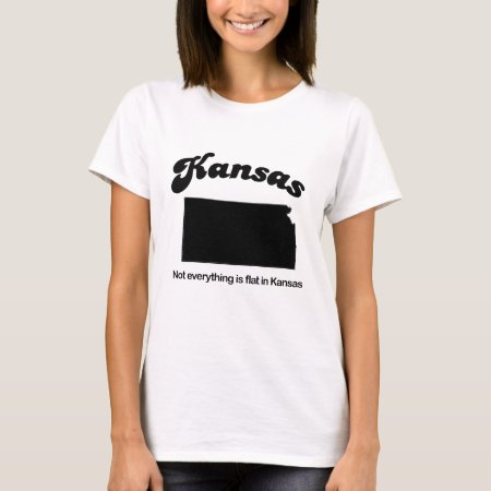 Kansas - Not Everything Is Flat T-shirt