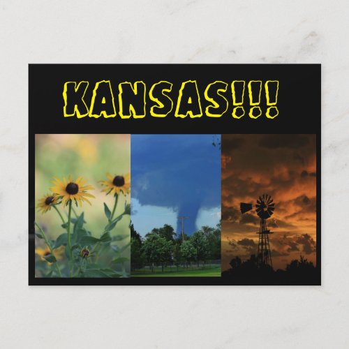 Kansas Photos Post Card