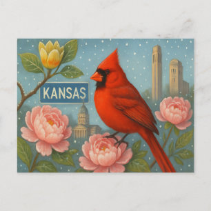 KANSAS Postcard