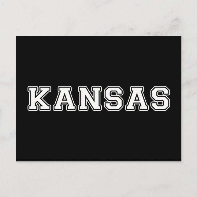 Kansas Postcard (Front)