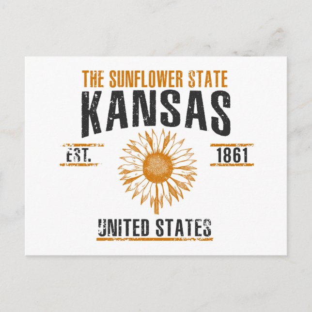 Kansas Postcard (Front)