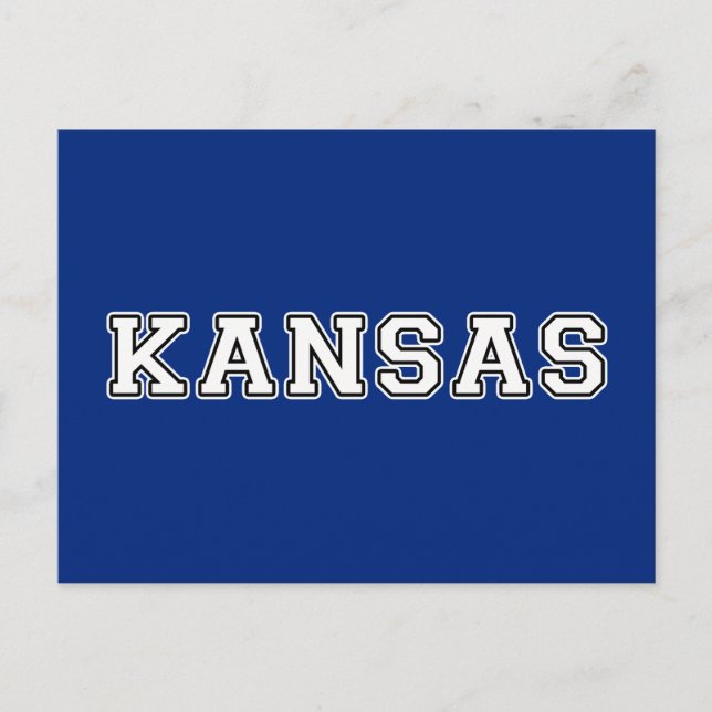 Kansas Postcard (Front)