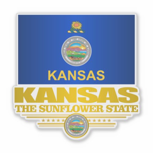 Kansas Pride Sticker