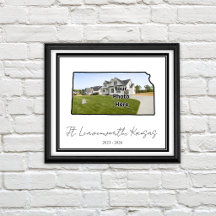 Kansas State Custom Photo PCS Gift