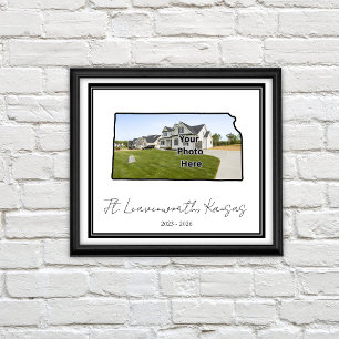 Kansas State Custom Photo PCS Gift Poster