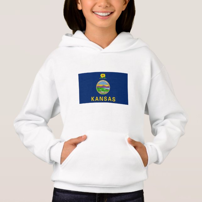 Kansas State Flag Hoodie (Front)