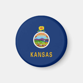 Kansas State Flag Magnet