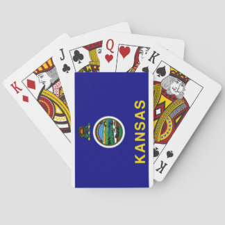 Kansas State Flag Playing Cards