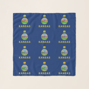 Kansas State Flag Scarf